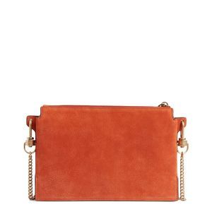 All saints fletcher online suede crossbody bag